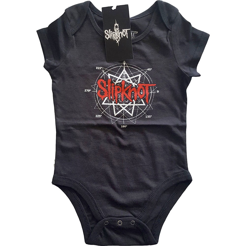 Slipknot - Star Logo Baby romper - Black
